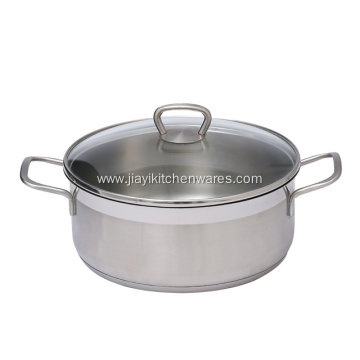 Stainless Steel Soup Pots with Lids